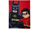 Gear No: 5055285346157  Name: Bedding, Fleece Blanket Polyester (120 x 150 cm) - Batman and Robin
