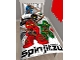 Gear No: 5055285394110  Name: Bedding, Duvet Cover and Pillowcase (135 x 200 cm) - Ninjago Masters of Spinjitsu