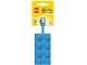 Lot ID: 205364917  Gear No: 52001  Name: Bag / Luggage Tag, Silicone, LEGO Plate 2 x 4 Blue