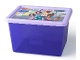 Gear No: 5711938027285  Name: Storage Box, Friends - Trans-Purple with Lavender Lid, Large (4094)