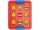 Gear No: 5711938030384  Name: Lunch Box, Iconic, Minifigure Heads