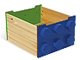 Gear No: 60031  Name: Rolling Storage Box (Green / Blue)