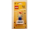 Gear No: 6016891  Name: Magnet Set, I Brick Chicago LEGO Minifigure, Water Tower Place, Chicago, IL blister pack