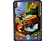 Gear No: 6021383  Name: LEGENDS OF CHIMA Deck #1 Game Card 28 - Hypazoom