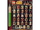Gear No: 6085881  Name: Star Wars 2014 Minifigure Gallery Poster in Lightsaber Shaped Cardboard Tube