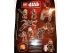 Gear No: 6126910  Name: Sticker Sheet, Star Wars Minifigures and Space Ships, Sheet of 15