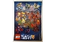 Gear No: 6166403  Name: Sticker Sheet, Nexo Knights, Battle Stickers, Sheet of 9
