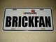Gear No: 76058LLFL  Name: License Plate Legoland Florida with 'BRICKFAN' Pattern