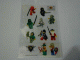 Gear No: 81346-GEAR  Name: Sticker Sheet, Minifigures Sheet, Castle Ninja