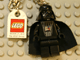 Lot ID: 400364147  Gear No: 850353  Name: Darth Vader Key Chain with Lego Logo Tile, Modified 3 x 2 Curved with Hole