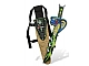 Gear No: 850455  Name: Sword, NINJAGO Sword with Skales Snake Pattern with Sheath