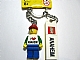 Gear No: 850496  Name: I Brick Anaheim Minifigure Key Chain, Downtown Disney, Anaheim, CA