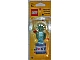 Gear No: 850497  Name: Magnet Set, I Brick New York Statue of Liberty Minifigure, Rockefeller Center, New York, NY blister pack