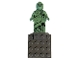 Gear No: 850497base  Name: Magnet Set Base, Dark Bluish Gray Magnet Brick 4 x 4 with Partial Lady Liberty Minifigure (Glued)