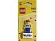 Gear No: 850513  Name: Magnet Set, Malaysia LEGO Minifigure, LEGOLAND Malaysia - Glued with 2 x 4 Brick Base blister pack