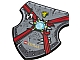 Gear No: 850611  Name: Shield, LEGENDS OF CHIMA Cragger's Shield