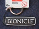 Lot ID: 265502161  Gear No: 850652  Name: Bionicle Key Chain with 'BIONICLE' Text (Rubber)