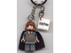 Gear No: 851031  Name: Hermione, Dark Bluish Gray Torso w/ Necklace, Dark Bluish Gray Legs with Black Cape Key Chain with 2 x 2 Tile with Harry Potter Logo