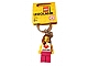 Lot ID: 128423894  Gear No: 851330  Name: I Brick Legoland Minifigure Female Key Chain