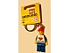 Gear No: 851332  Name: I Brick Legoland Minifigure Male Key Chain