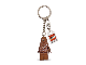 Lot ID: 286750143  Gear No: 851464  Name: Chewbacca (Reddish Brown) Key Chain with Lego Logo Tile, Modified 3 x 2 Curved with Hole