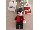 Lot ID: 312101316  Gear No: 851731  Name: Harry Potter Tournament Key Chain with Tile, Modified 3 x 2 Curved with Hole (2) Lego Logo and Harry Potter Logo