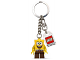 Gear No: 851838  Name: SpongeBob Key Chain with Lego Logo Tile, Modified 3 x 2 Curved with Hole