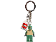 Gear No: 852021  Name: Squidward Key Chain Lego Logo Tile, Modified 3 x 2 Curved with Hole