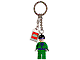 Lot ID: 404986155  Gear No: 852090  Name: The Riddler Key Chain Lego Logo Tile, Modified 3 x 2 Curved with Hole