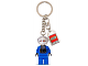 Lot ID: 298969180  Gear No: 852131  Name: Mr. Freeze Key Chain with Lego Logo Tile, Modified 3 x 2 Curved with Hole