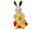 Gear No: 852217  Name: Duplo Storage Plush Bunny / Rabbit with Yellow Mesh Bag