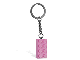 Gear No: 852273  Name: 2 x 4 Brick - Bright Pink Key Chain
