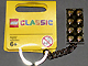 Gear No: 852445b  Name: 2 x 4 Brick - Chrome Gold Key Chain