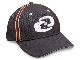 Gear No: 852498  Name: Ball Cap, Bionicle with Gray Stitched Bionicle Logo Pattern, Orange Trim