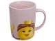 Gear No: 852674  Name: Cup / Mug Minifigure Head Female Pink