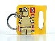 Lot ID: 379159787  Gear No: 852688  Name: Golden Minifigure Key Chain (Chrome Gold)