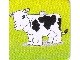 Gear No: 852696card06  Name: DUPLO Picture Lottery Game Card, Farm - Cow