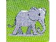Gear No: 852696card22  Name: DUPLO Picture Lottery Game Card, Zoo - Elephant