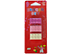 Gear No: 852734  Name: Eraser, LEGO Brick Eraser Set of 3 (White, Bright Pink, Dark Pink) blister pack