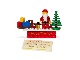 Gear No: 852742  Name: Magnet Set, Santa Magnet Set (Holiday Magnet Set)