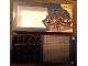 Gear No: 852750board  Name: Pirates Tic Tac Toe Game Board 16 x 16 Dark Bluish Gray Baseplate, Glued into Game Box
