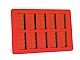 Gear No: 852768  Name: Ice Cube Tray Bricks (Red)