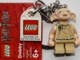 Gear No: 852981  Name: Dobby Key Chain with Lego Logo Tile, Modified 3 x 2 Curved with Hole