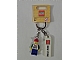 Lot ID: 409087183  Gear No: 853309  Name: I Brick New York Minifigure Key Chain, Rockefeller Center LEGO Store, New York, NY