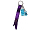 Gear No: 853461  Name: Elves Baby Dragon Miku with 2 x 4 Medium Azure Brick Key Chain (Bag Charm)