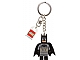 Gear No: 853591  Name: Batman, Light Bluish Gray Suit Key Chain with Lego Logo Tile, Modified 3 x 2 Curved with Hole (Black Boots)