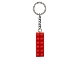 Gear No: 853960  Name: 2 x 6 Brick - Red Key Chain