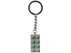 Lot ID: 412777859  Gear No: 854159  Name: 2 x 4 Brick - Sand Green Key Chain