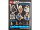 Gear No: 88575  Name: Sticker Sheet, Star Wars 20th Anniversary Minifigures Sheet (Walmart Promotional)