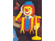 Gear No: 920438  Name: Postcard - Lego World Show - Circus Clown